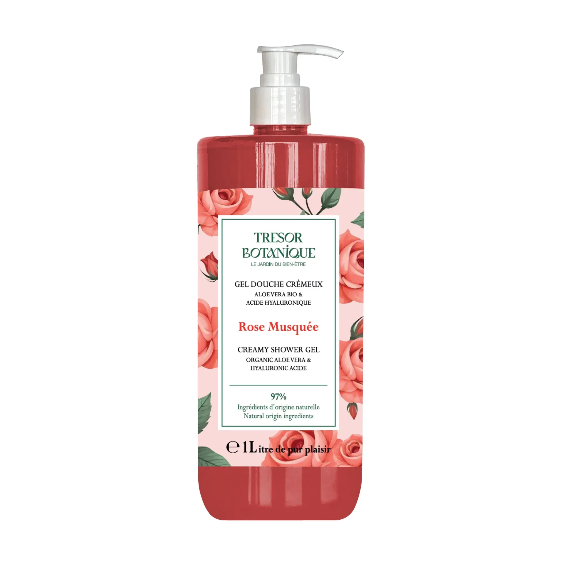 [TB1004] Rose Musquée - Gel Douche 1L 