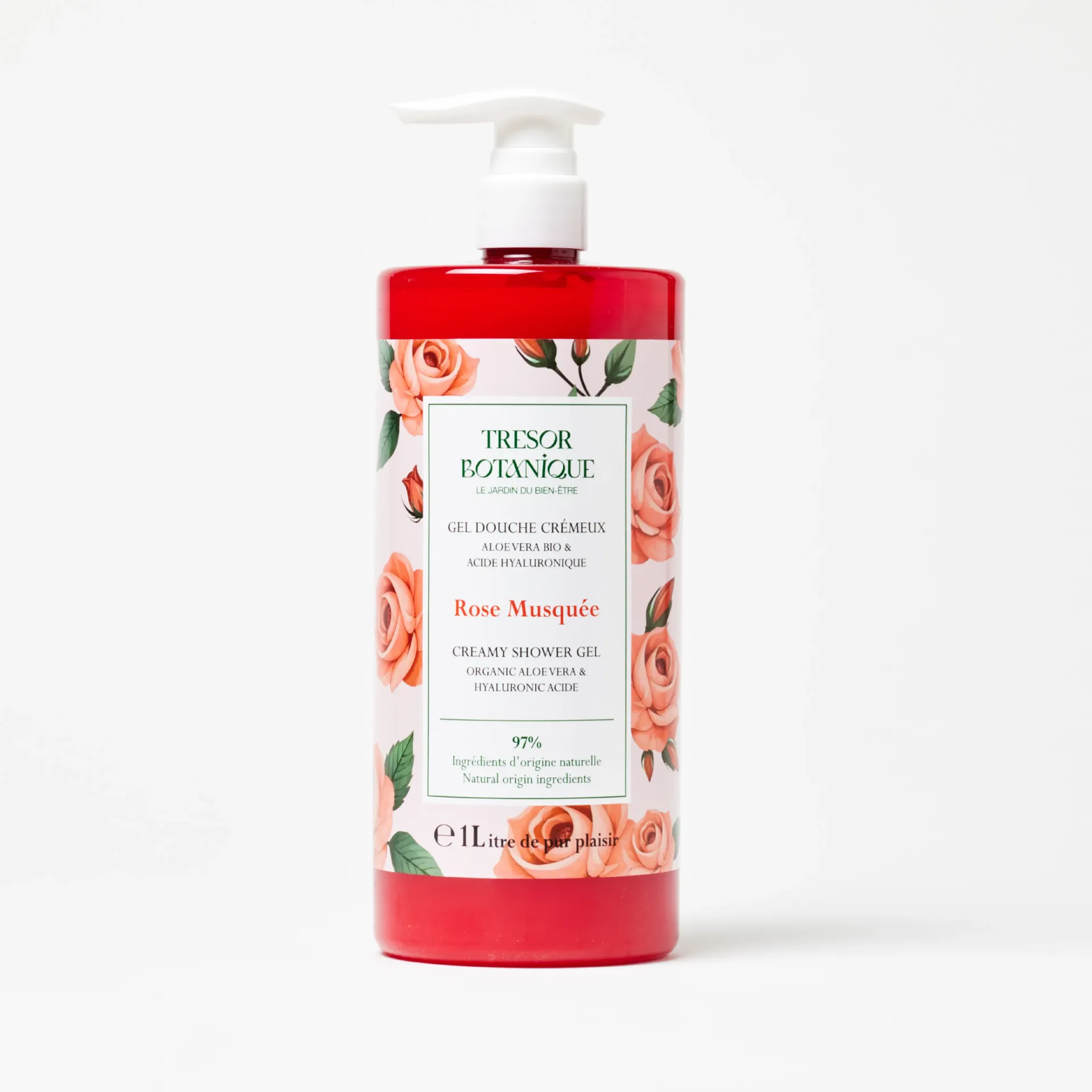 Rose Musquée - Gel Douche 1L 